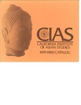 California Institute of Asian Studies -- Catalog 1979-1980