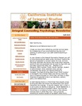 Integral Counseling Psychology Newsletter by CIIS